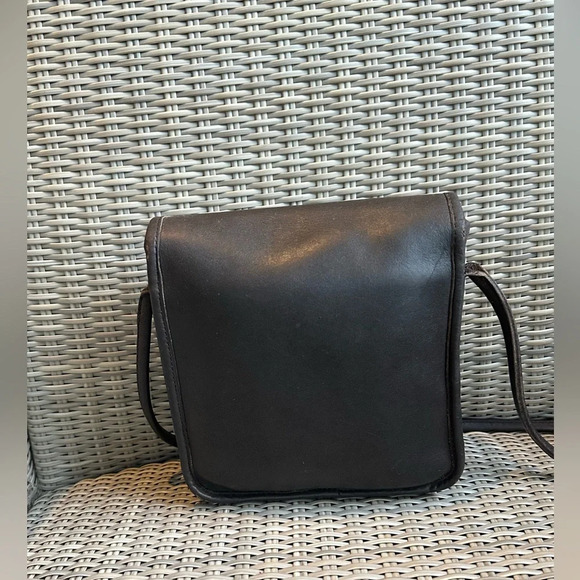 Vintage Coach cocoa compact pouch - Picture 4 of 9